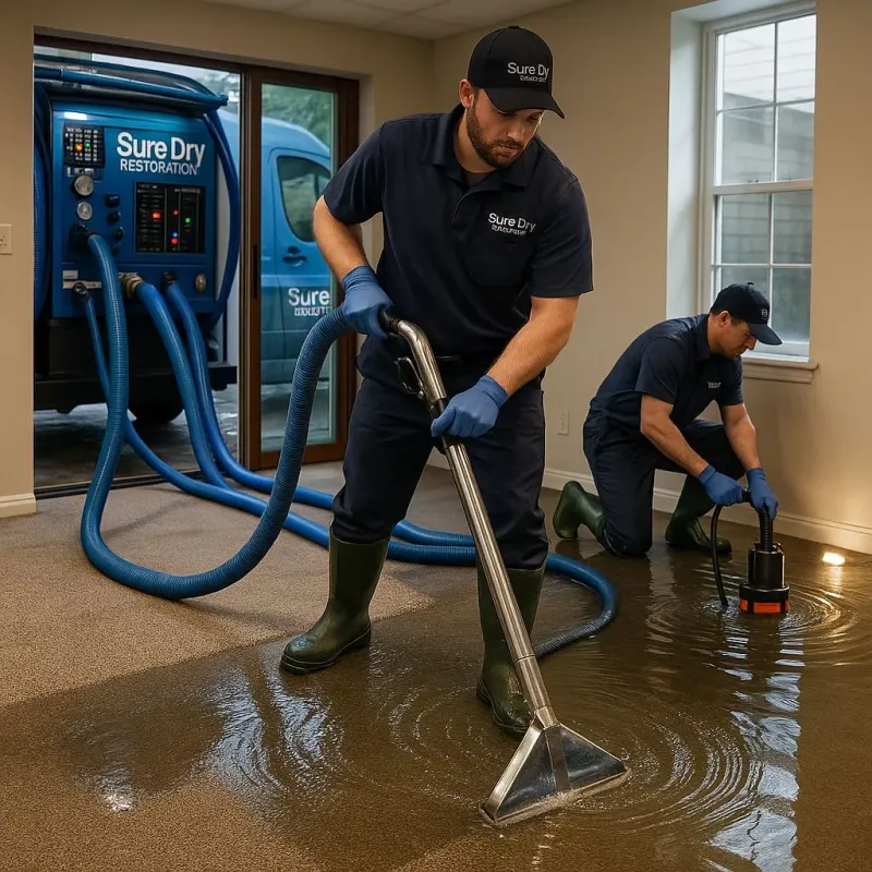 Water Extraction and Removal process in Mentone, TX